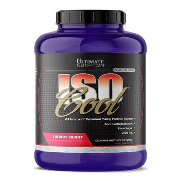 Сывороточный протеин изолят Ultimate Nutrition Iso Cool 2270 г Cherry Berry