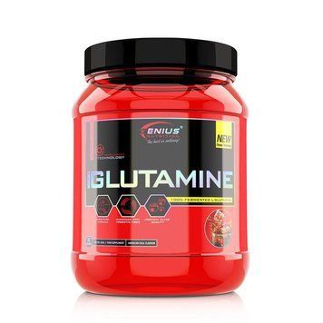 Глютамін Genius Nutrition iGlutamine 450 грам Кавун