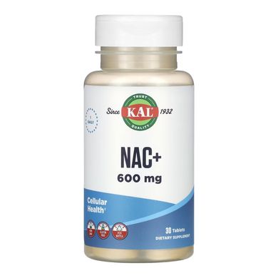 N-ацетилцистеин KAL NAC+ 600mg 30 капсул