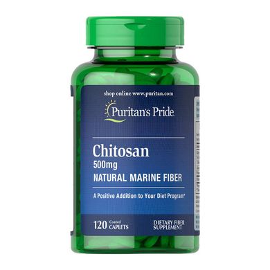 Хитозан Puritan's Pride Chitosan 500 mg 120 таб