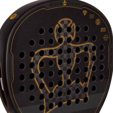 Ракетка для паделя BLACK CROWN PATRON GOLD 2025