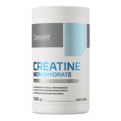 Креатин моногідрат OstroVit Creatine Monohydrate (500 г) unflavored