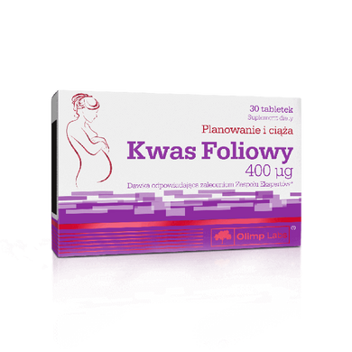 Витамины для беременных OLIMP Kwas foliowy 400 мг 60 капс