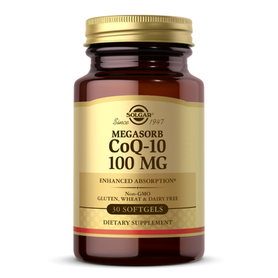 Коэнзим Q10 Solgar CoQ10 100 mg 30 капс