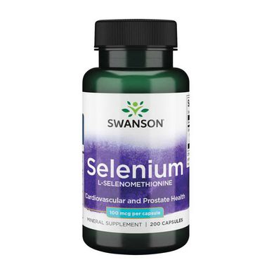 Селен Swanson Selenium 100 mcg 200 капсул