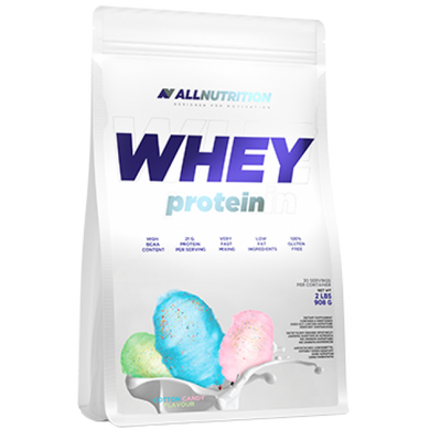 Сироватковий протеїн концентрат AllNutrition Whey Protein (900 г) Cotton Candy