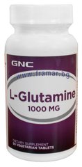Глютамін GNC L-Glutamine 1000 50 таблеток