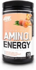 Комплекс амінокислот Optimum Nutrition Amino Energy 270 г white peach tea