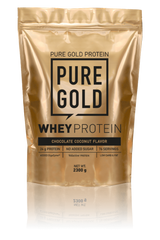 Сироватковий протеїн концентрат Pure Gold Protein Whey Protein 2300 грам Шоколад-кокос