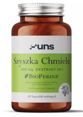 Екстракт хмелю UNS Szyszka Chmielu 300mg 60 капсул