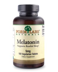 Мелатонін Form Labs Melatonin 5mg 180 tabs