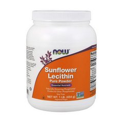 Лецитин Now Foods Sunflower Lecithin Pure Powder 454 г