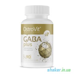 ГАМК OstroVit Gaba Plus 750 мг 90 таблеток гамма-аміномасляна кислота