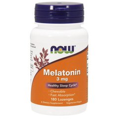 Мелатонін Now Foods Melatonin 3 mg 180 табл
