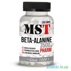 Бета аланин MST Beta-Alanine 3500 (120 капсул) мст