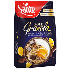 Гранола Sante Gold Granola 300 г belgian chocolate & orange