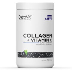 Колаген + вітамін С OstroVit Collagen + Vitamin C 400грамм Смородина