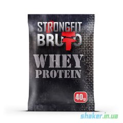 Сироватковий протеїн концентрат Strong FIT Whey Protein (40 г) Банан