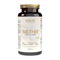 N-ацетил-L-тирозин Evolite Nutrition NALT+B6 60 вег. капсул