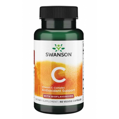 Вітамін C Swanson Vitamin C Complex with Bioflavonoids 60 капсул