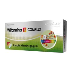 Комплекс витаминов группы Б Activlab Witamina B-Complex 60 капсул