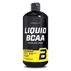 Рідкі БЦАА BioTech Liquid BCAA 1 л Лимон