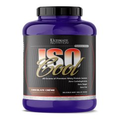 Сироватковий протеїн ізолят Ultimate Nutrition Iso Cool 2270 г Chocolate Creme