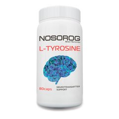 Л-тирозин Nosorog L-Tyrosine 80 капсул (NOS1182)