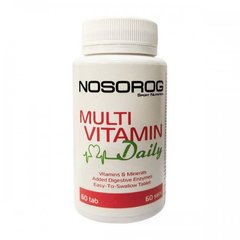 Комплекс витаминов Nosorog MultiVitamin 60 таблеток