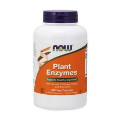 Ферменти ензими Now Foods Plant Enzymes 240 капсул
