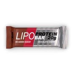 Протеїнові батончики Lipobar Lipobar 50 г Chocolate Chery