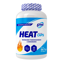 Жироспалювач 6Pak Heat Caps 90 капсул