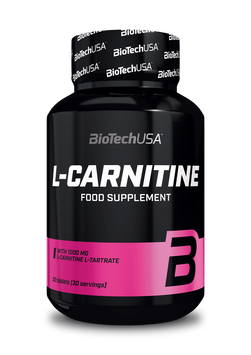 Л-карнітин BioTech L-Carnitine 1000 mg 30 таб