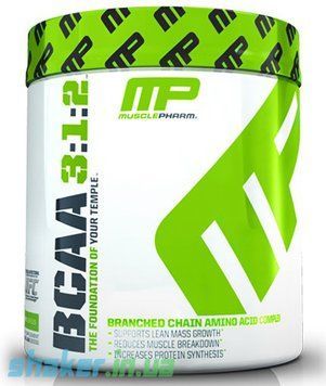 БЦАА MusclePharm BCAA 3:1:2 215 г мускулфарм unflavored