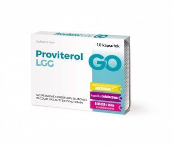 Пробіотик Protego Proviterol LGG GO 10 капсул