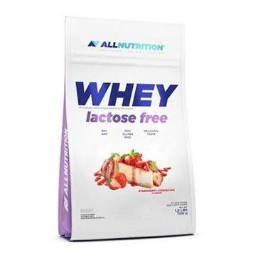Сывороточный протеин концентрат AllNutrition Whey Lactose Free (700 г) Strawberry Cheesecake