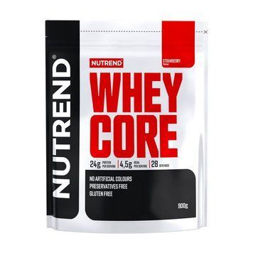 Сироватковий протеїн концентрат Nutrend Whey Core 900 г chocolate+cocoa