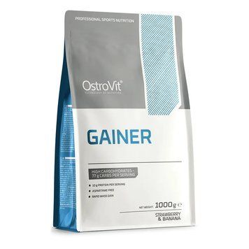 Гейнер для набора массы OstroVit Gainer 1000 г Клубника - Банан