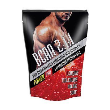 БЦАА Power Pro BCAA 2:1:1 500 гфруктовый пунш