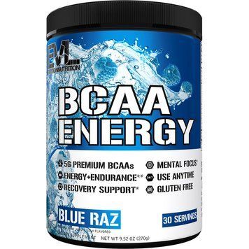 БЦАА Evlution Nutrition BCAA Energy 285 г blue raz