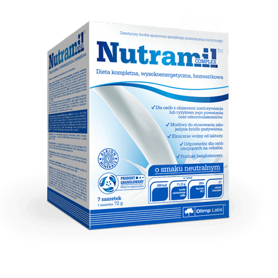 Замінник харчування OLIMP Nutramil complex 7 пакетиків ваніль