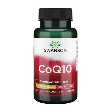 Коензим Q10 Swanson CoQ10 120 mg 100 капсул