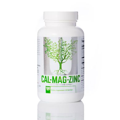 Кальций, Цинк, Магний Universal Calcium Zinc Magnezium (100 таб)