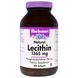 Натуральный Лецитин 1365мг, Bluebonnet Nutrition, 180 желатиновых капсул