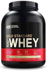 Сироватковий протеїн ізолят Optimum Nutrition EU Gold Standard 100% Whey 2270 грам vanilla ice cream