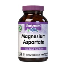 Аспартат магния Bluebonnet Nutrition Magnesium Aspartate 100 вег. капсул