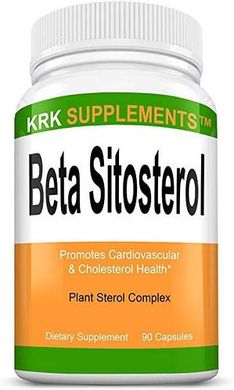 Бета-ситостерин Krk Supplements Beta Sitosterol 800 mg 90 капсул