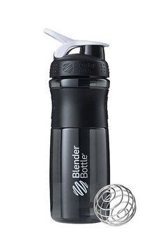 Спортивна пляшка-шейкер BlenderBottle SportMixer 28oz/820ml Black/White (ORIGINAL)