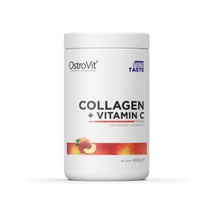 Коллаген + витамин С OstroVit Collagen + Vitamin C 400грамм Персик