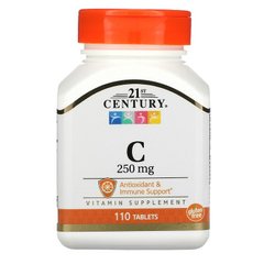 Витамин C 21st Century Vitamin C 250 110 таблеток
